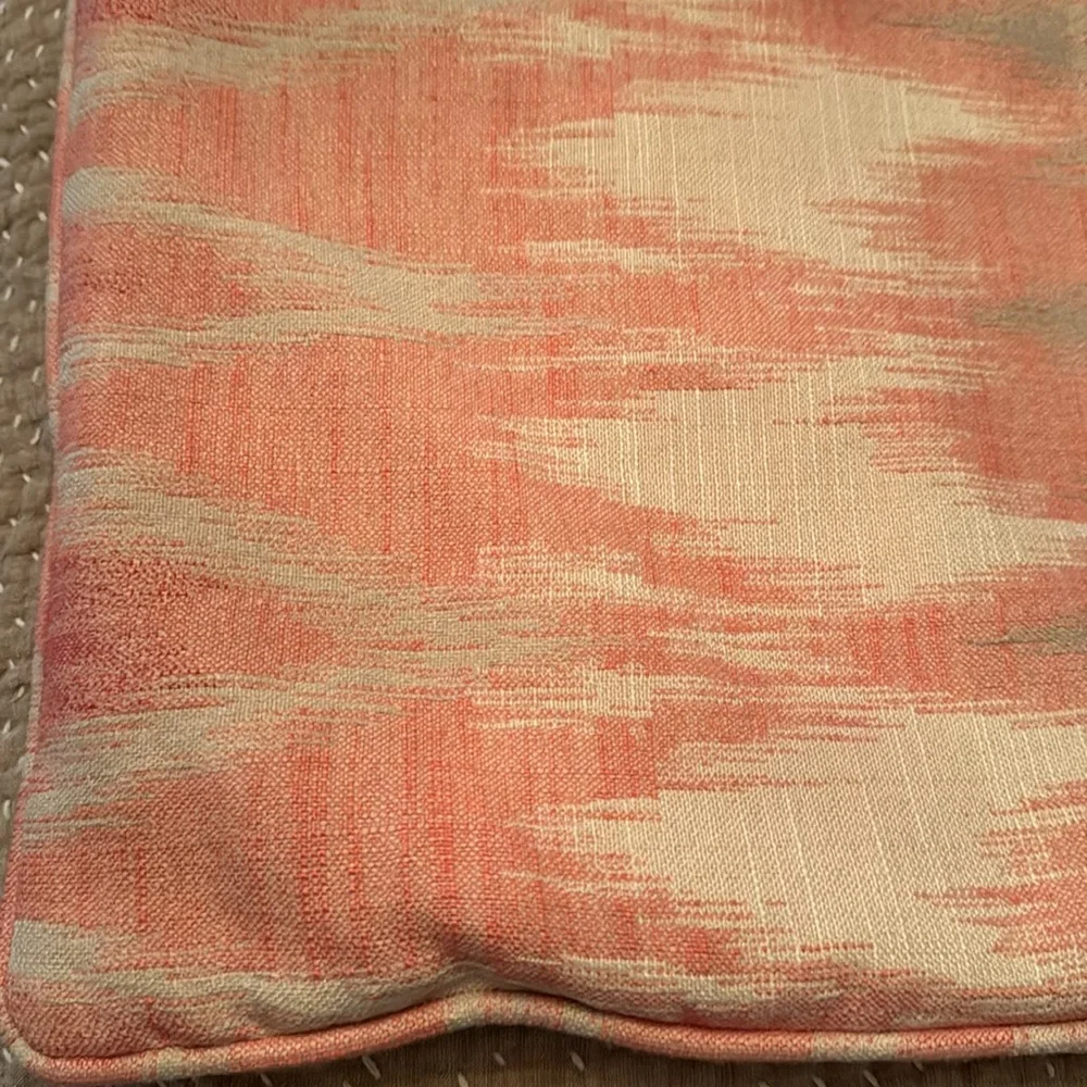 2 Ethan Allen Flamestitch Pillow Covers - Picture 4 of 8